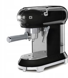 Ekspres ciśnieniowy Smeg Ekspres ciśnieniowy Smeg ECF02BLEU 1350W 15 barów Kolbowy Czarny