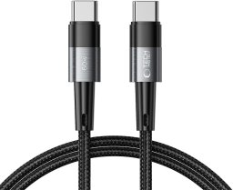 Kabel USB Tech-Protect Przewód USB-C UltraBoost PD 60W 3A 1m - szary Kabel przewód USB-C UltraBoost PD 60W 3A 1m - szary (9490713933978)