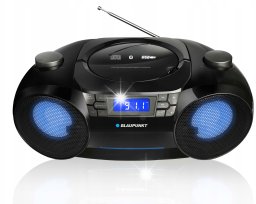 Radioodtwarzacz Blaupunkt Przenośny radioodtwarzacz BOOMBOX FM CD BLAUPUNKT BB31LED