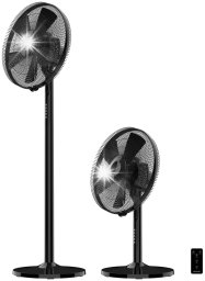 Wentylator Cecotec Wentylator podłogowy Cecotec 5875 EnergySilence 555 2in1 Smart XL czarny