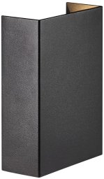 Kinkiet Nordlux Ścienna lampa na elewacje Fold 2518031203 LED 8W 3000K IP54 czarny