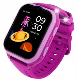 Garett Smartwatch Garett Kids eSIM 4G LTE 1,69'' GPS SOS WiFi RÓŻOWY