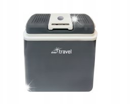Lodówka turystyczna Gotie Lodówka turystyczna 24 Litry Gotie Ever Travel szara 52 W. GLT-240G SZARA
