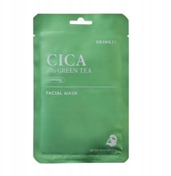 Mediheal SKIN627_Cica With Green Tea kojąca maska do twarzy 22ml