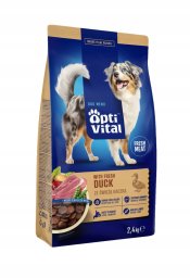 Perfect Fit OptiVital pełnoporcjowa z kaczką karma sucha dla dorosłych psów FM 2,4 kg