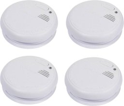 Vivanco Vivanco VVACSMOKALAR4PC, Wireless, White, Home, Office, 85 dB, Surface-mounted, Battery