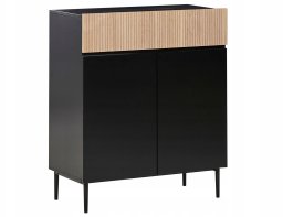 Beliani Szafka 2-drzwiowa BLYTHE Czarny