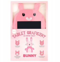 Tablet 9 Planet Tablet graficzny Setty Różowy Królik