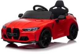 Ragil BMW m4 CZERWONY Auto na akumulator EVA Skóra pilot EDUKAMP