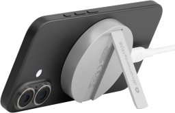 Ładowarka dbramante dbramante1928 re-charge - Bezprzewodowa ładowarka - with stand, with Qi2 - ALU - 25 Watt - 2 A (magnetyczny)