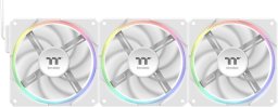 Wentylator Thermaltake TS120 EX RGB Biały 3-pack + hub (CL-F207-PL12SW-A)