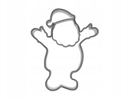 Brikmann Foremka do wykrawania MIKOŁAJ / Birkmann