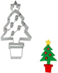 Birkmann Foremka do pierniczków CHOINKA W DONICZCE / Birkmann