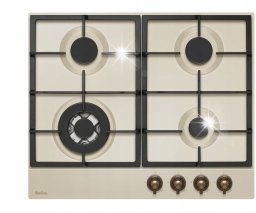 Płyta grzewcza Amica Płyta gazowa Amica PGA6101APCI Retro 230V BEŻOWA