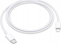 Kabel USB Apple USB-C - Lightning 1 m Biały