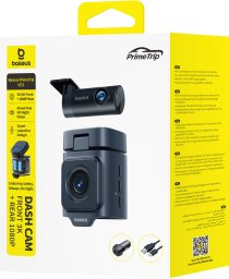 Wideorejestrator Baseus Wideorejestrator Baseus PrimeTrip VD1 Pro kamera samochodowa 4K+1080p z akumulatorem - czarny