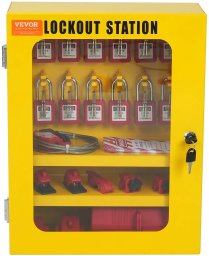 R.E.I.S. Zestaw lockout tagout LOTO 59 el blokady kłódki BHP