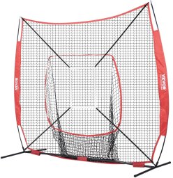 MTuning Siatka treningowa baseball 213x213 cm z tee i strefą