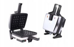 Gofrownica Dezal Gofrownica Dezal 301.7.1 LWN 1300W 2 Gofry Nieprzywierająca powłoka Srebrna