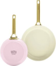 Patelnia Greenpan GreenPan Padova Reserve 2pc Frying Pan Set 20+26cm Pink