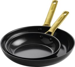 Patelnia Greenpan GreenPan Padova Reserve 2pc Frying Pan Set 20+26cm Black