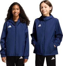 Adidas Kurtka dla dzieci adidas Entrada 26 All Weather granatowa JZ9103 140cm