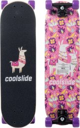 Deskorolka CoolSlide Dziecięca deskorolka Coolslide OLO YG wzór lamy rozmiar uniwersalny