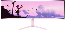 Monitor Arozzi Arozzi TFT Nova 49" VA 165Hz curved pink
