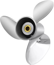 RCM-Pelikan Śruba napędowa do łodzi stalowa 3-łopatkowa 36 x 53 cm do napędu