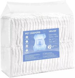 Snibbs Pieluchy dla psa suczki M 144 szt chłonne na cieczkę trening