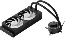 Chłodzenie wodne SilentiumPC Chłodzenie wodne CPU AIO 120mm LCD ARGB Intel AMD do PC gaming