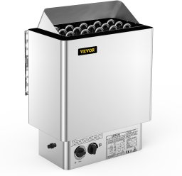 Vevor Piec do sauny elektryczny 9 kW, 380-415V, stal nierdzewna, montaż ścienny