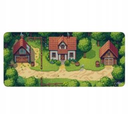 Humans+Robots Podkładka pod mysz Humans+Robots 5B House of Culture 90 x 40cm Zielona