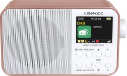 Radio Kenwood Radioodbiornik Radio przenośne Kenwood CR-M30DAB-R FM DAB+ Bluetooth Różowy