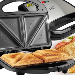 Toster LTC DUŻY TOSTER OPIEKACZ DO KANAPEK TOSTÓW GRILL NIEPRZYWIERAJĄCA POWŁOKA