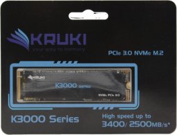 Dysk SSD Kruki Dysk SSD Kruki K3000 256GB M.2 NVMe 2280 PCIe 3.0