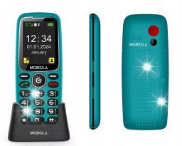 Telefon komórkowy TELEFON KOMÓRKOWY GSM Mobiola MB4120 4G DLA SENIORA SOS