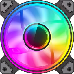 Wentylator GameMax Dual Ring Infinity BK