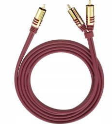 Kabel Oehlbach Przewód kabel Oehlbach RCA wtyk - 2xRCA wtyk 2m