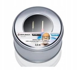 Oehlbach Kabel Przewód głośnikowy Oehlbach Crystal Wire T15/500 2x1,5mm 5 metrów