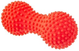 Tullo Wałek do masażu duoball czerwony 15,5cm