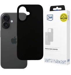 3mk Apple iPhone 16 Plus - Hardy Mellow Case Black