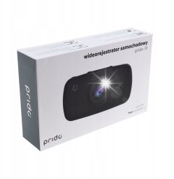 Wideorejestrator Prido KAMERA SAMOCHODOWA PRIDO I9 Full HD GPS WIFI 4K