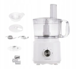 Robot kuchenny RAVEN Robot wieloczynnościowy kuchenny 8w1 RAVEN ERW005 750W Biały