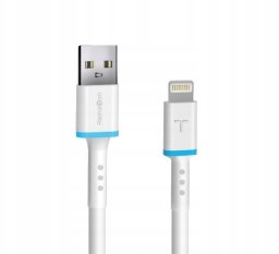 Kabel USB Reinston Kabel Przewód Reinston EKT41 USB - Lightning 1,2 metra Biała