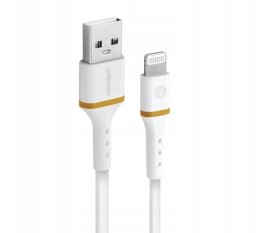 Kabel USB Reinston Kabel Przewód Reinston EK20ALB USB-A do Lightning 2m Biały