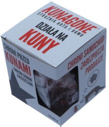 Kunagone KUNAGONE ZAPACH DO ODSTRASZANIA GRYZONI X 12SZT / KARTON / WORECZEK ZAPACHOWY DO ZAWIESZENIA POD MASKĘ POJAZDU