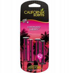 California Scents California Scents ZAPACH CALIFORNIA SCENTS VENT STICKS DO NAWIEWU - CORONADO CHERRY (4SZT.)