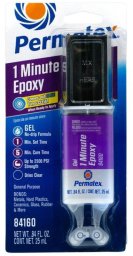 Permatex PERMATEX KLEJ EPOKSYDOWY PRZEŹROCZYSTY SZYBKOSCHNĄCY 25ML