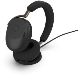 Słuchawki Jabra Evolve3 85 UC + Stacja dokująca + Link 390c czarny
